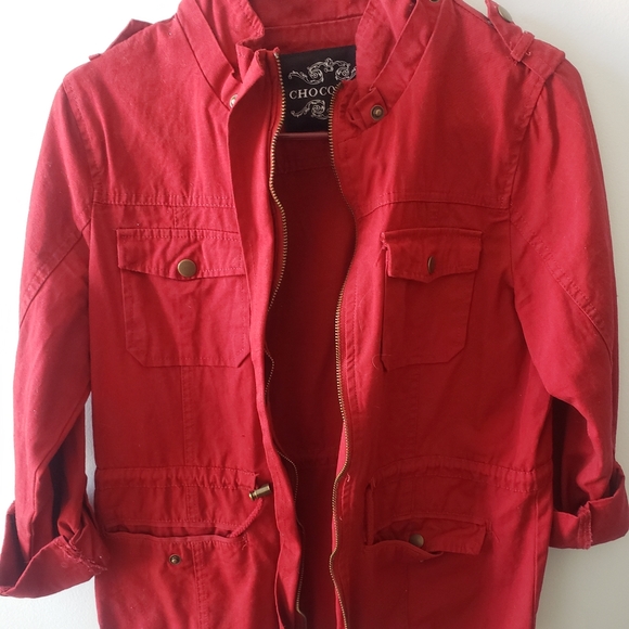 Red Jacket, size medium - Picture 2 of 5